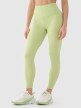 Damskie legginsy treningowe 4F 4FRSS25TFTIF306 - zielone