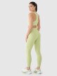 Damskie legginsy treningowe 4F 4FRSS25TFTIF306 - zielone