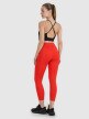 Damskie legginsy treningowe 4F 4FRSS25TFTIF308 - czerwone