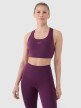 Damskie legginsy treningowe 4F 4FRSS25TFTIF308 - fioletowe
