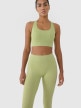 Damskie legginsy treningowe 4F 4FRSS25TFTIF309 - zielone