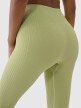 Damskie legginsy treningowe 4F 4FRSS25TFTIF309 - zielone
