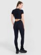 Damskie legginsy treningowe 4F 4FRSS25TFTIF390 - czarne