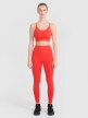 Damskie legginsy treningowe 4F 4FRSS25TFTIF390 - czerwone
