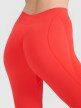 Damskie legginsy treningowe 4F 4FRSS25TFTIF390 - czerwone