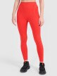 Damskie legginsy treningowe 4F 4FRSS25TFTIF390 - czerwone