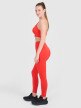Damskie legginsy treningowe 4F 4FRSS25TFTIF390 - czerwone
