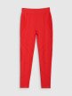 Damskie legginsy treningowe 4F 4FRSS25TFTIF390 - czerwone