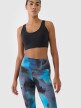 Damskie legginsy treningowe 4F 4FRSS25TFTIF408 - multikolor
