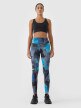 Damskie legginsy treningowe 4F 4FRSS25TFTIF408 - multikolor
