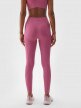 Damskie legginsy treningowe 4F 4FWAW24TFTIF278 - różowe