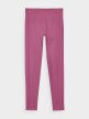 Damskie legginsy treningowe 4F 4FWAW24TFTIF278 - różowe