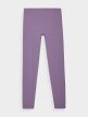 Damskie legginsy treningowe 4F 4FWAW24TFTIF317 - fioletowe