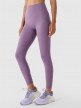 Damskie legginsy treningowe 4F 4FWAW24TFTIF317 - fioletowe