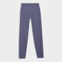 Damskie legginsy treningowe 4F 4FWAW25TFTIF360 - niebieskie