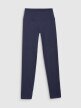 Damskie legginsy treningowe 4F 4FWAW25TFTIF360 - granatowe