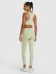 Damskie legginsy treningowe 4F 4FWAW25TFTIF360 - zielone