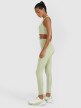 Damskie legginsy treningowe 4F 4FWAW25TFTIF360 - zielone