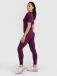 Damskie legginsy treningowe 4F 4FWAW25TFTIF363 - fioletowe