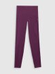 Damskie legginsy treningowe 4F 4FWAW25TFTIF363 - fioletowe