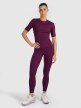 4F Damskie legginsy treningowe 4F 4FWAW25TFTIF363  fioletowe Fioletowy