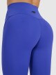 Damskie legginsy treningowe 4F 4FWAW25TFTIF363 - niebieskie
