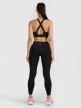 Damskie legginsy treningowe 4F 4FWAW25TFTIF364 - czarne