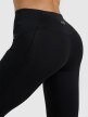 Damskie legginsy treningowe 4F 4FWAW25TFTIF364 - czarne