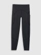 Damskie legginsy treningowe 4F 4FWAW25TFTIF364 - czarne