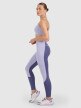 Damskie legginsy treningowe 4F 4FWAW25TFTIF364 - fioletowe