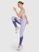 Damskie legginsy treningowe 4F 4FWAW25TFTIF364 - fioletowe