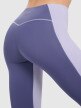 Damskie legginsy treningowe 4F 4FWAW25TFTIF364 - fioletowe