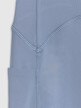Damskie legginsy treningowe 4F 4FWAW25TFTIF364 - niebieskie