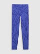 Damskie legginsy treningowe 4F 4FWAW25TFTIF365 - niebieskie