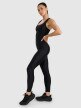 Damskie legginsy treningowe 4F 4FWAW25TFTIF366 - czarne