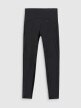 Damskie legginsy treningowe 4F 4FWAW25TFTIF366 - czarne