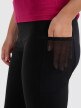 mini: Damskie legginsy treningowe 4F 4FWAW25TFTIF373 - czarne (4)