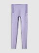 mini: Damskie legginsy treningowe 4F 4FWSS26TFTIF397 - fioletowe (7)