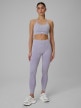 mini: Damskie legginsy treningowe 4F 4FWSS26TFTIF399 - fioletowe (5)
