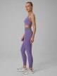 mini: Damskie legginsy treningowe 4F 4FWSS26TFTIF418 - fioletowe (3)