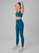 mini: Damskie legginsy treningowe 4F 4FWSS26TFTIF418 - turkusowe (1)