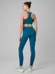 mini: Damskie legginsy treningowe 4F 4FWSS26TFTIF418 - turkusowe (6)