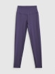 mini: Damskie legginsy treningowe 4F 4FWSS26TFTIF419 - fioletowe (9)