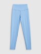 mini: Damskie legginsy treningowe 4F 4FWSS26TFTIF419 - niebieskie (9)