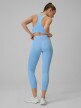 mini: Damskie legginsy treningowe 4F 4FWSS26TFTIF419 - niebieskie (8)