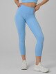 mini: Damskie legginsy treningowe 4F 4FWSS26TFTIF419 - niebieskie (2)