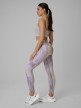 mini: Damskie legginsy treningowe 4F 4FWSS26TFTIF454 - fioletowe (3)