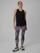 mini: Damskie legginsy treningowe 4F 4FWSS26TFTIF454 - fioletowe (5)