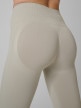 mini: Damskie legginsy treningowe 4F 4FWSS26TFTIF457 - beżowe (4)