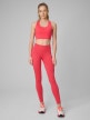 mini: Damskie legginsy treningowe 4F 4FWSS26TFTIF457 - koralowe (7)